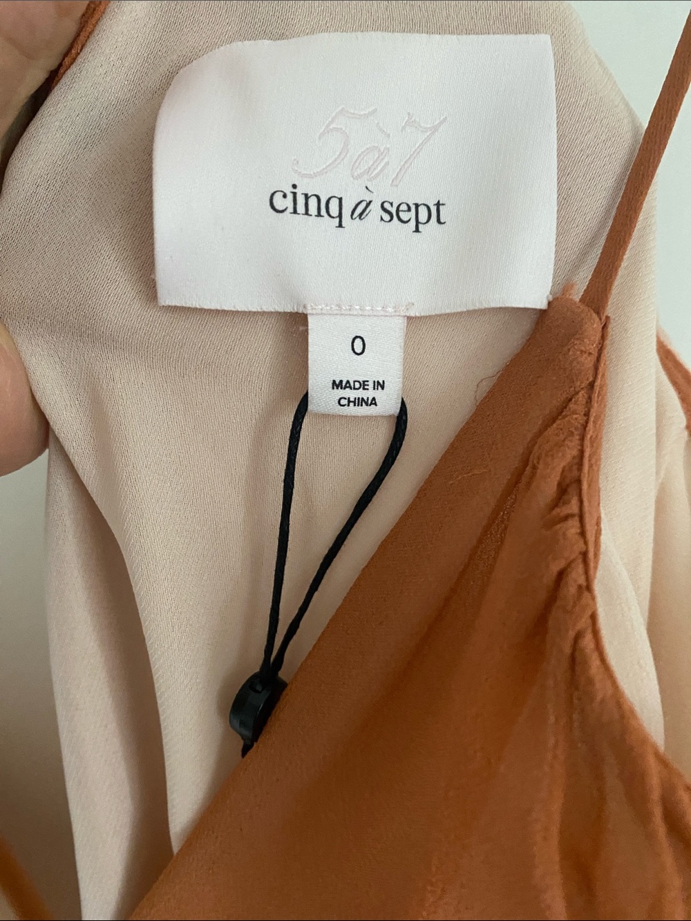 NWT Cinq à Sept 100% Silk Rian Colorblock Mini Dress | Size 0 - Picture 4 of 12